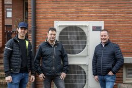 Foto van het EcoHeat Innovations-team.