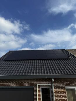 Foto van een installatie door EcoHeat Innovations.