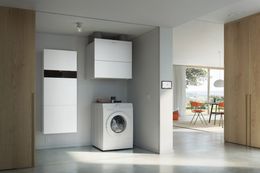Foto van een energieinstallatie door EcoHeat Innovations. Onze installaties passen perfect in jouw visie of interieur.